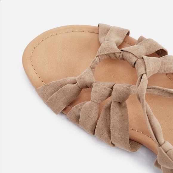 Denitsa Natural Wrap Sandals - Picture 3 of 7